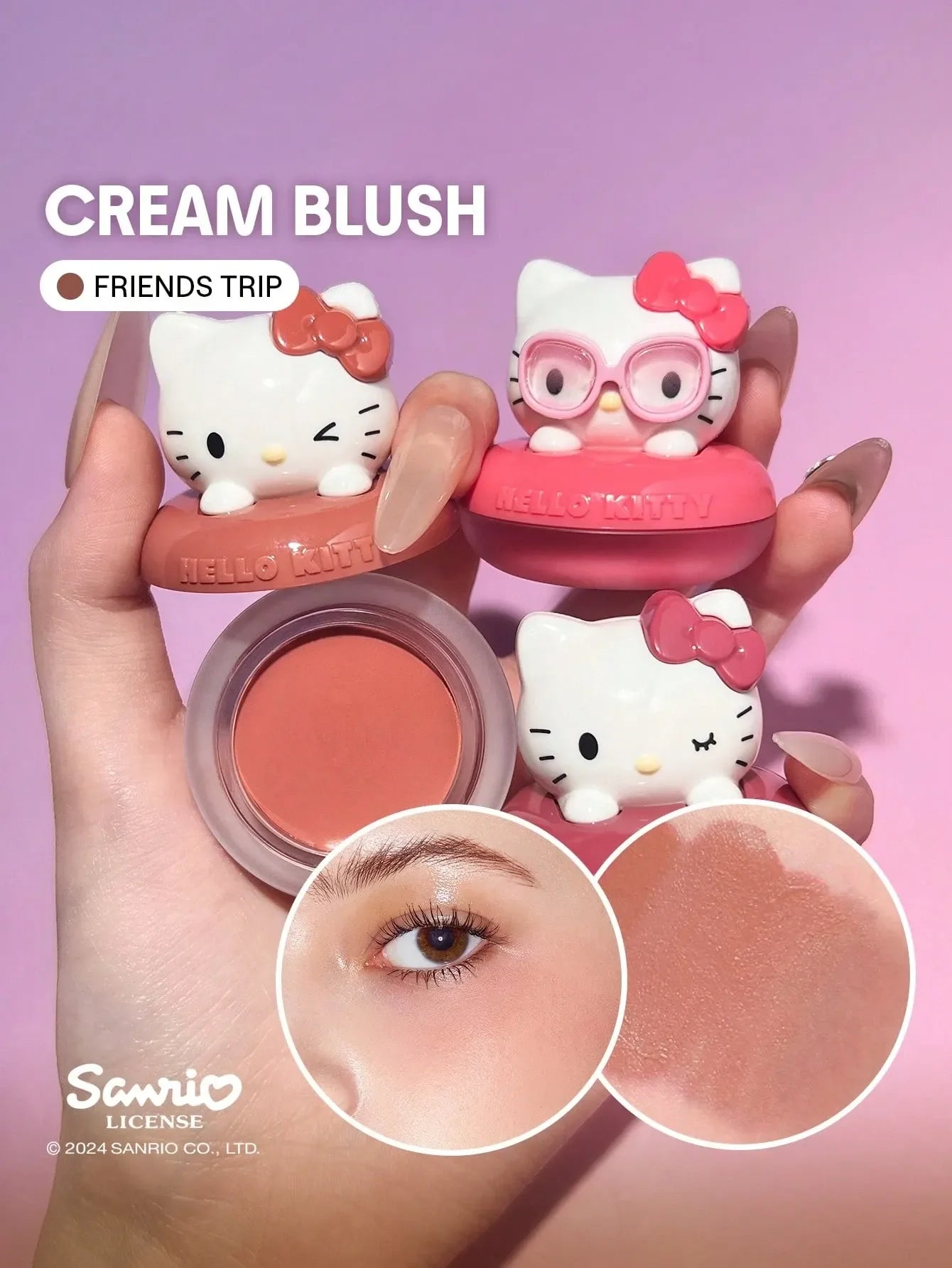 SHEGLAM - Hello Kitty Coastal Charm Cream Blush