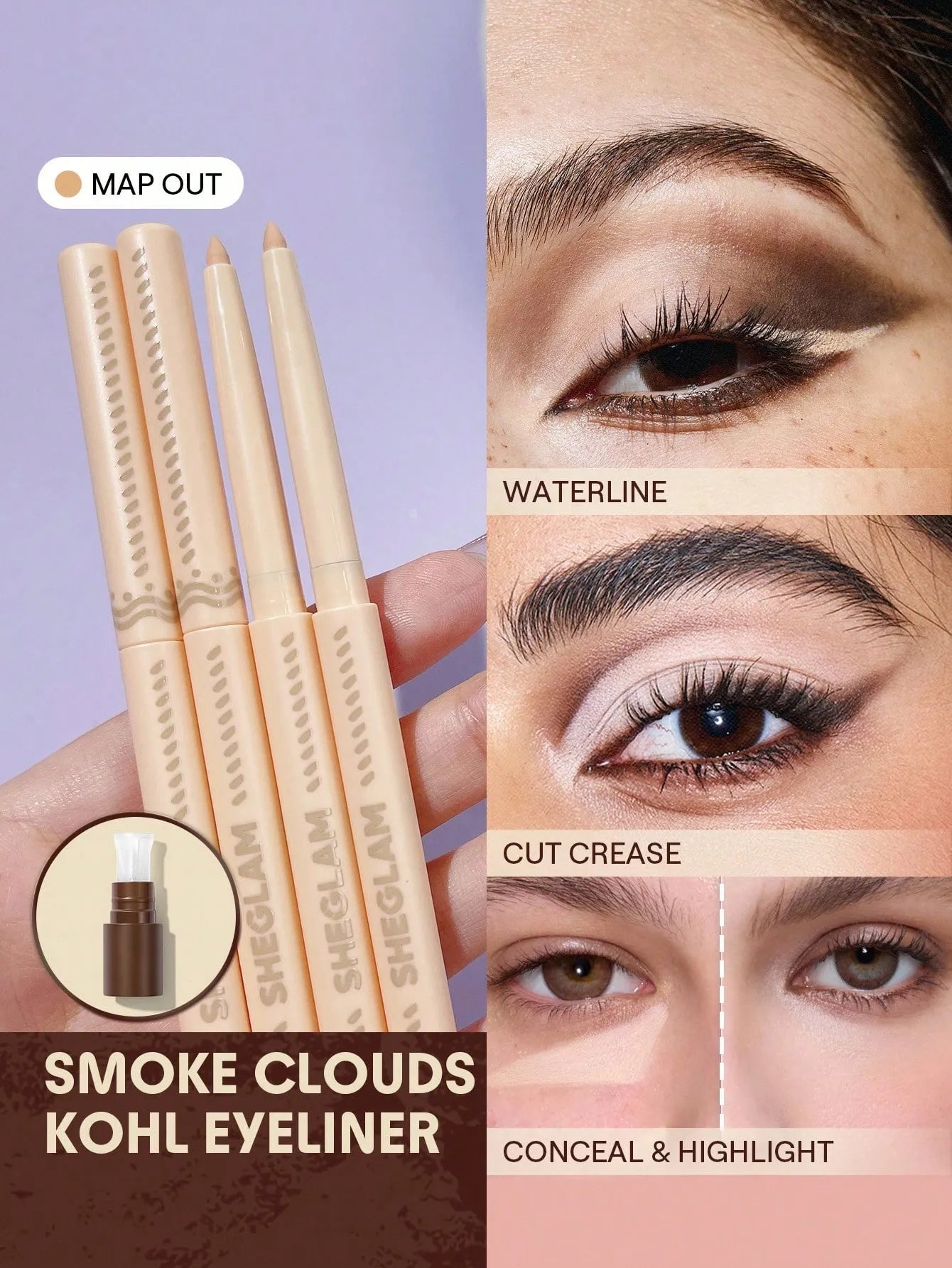 SHEGLAM - Smoke Clouds Kohl Eyeliner
