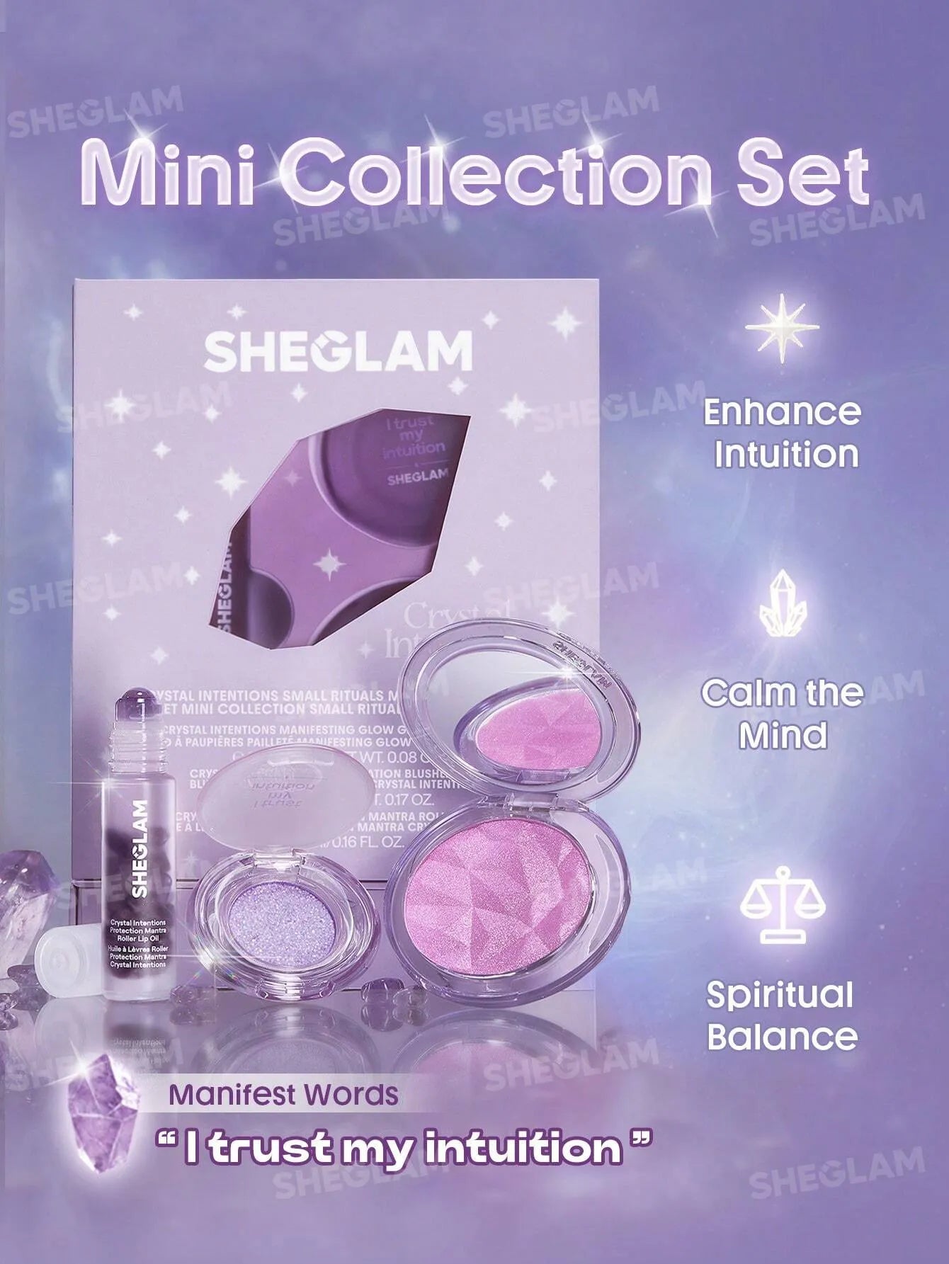 SHEGLAM - Crystal Intentions Small Rituals Mini Collection Set