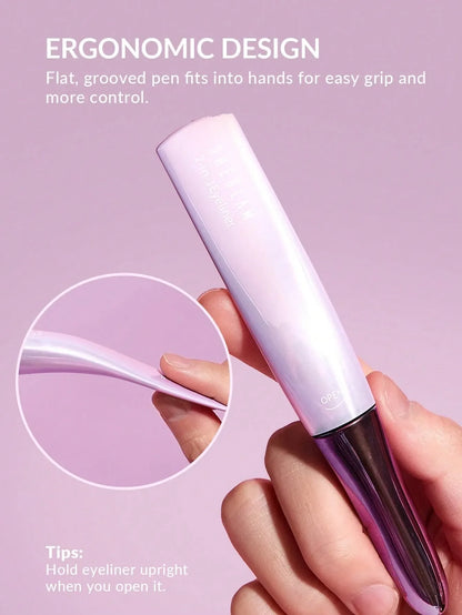 SHEGLAM - All Eyes On You Eyelash Glue Liner-Black 2 In 1 Waterproof Liquid Eyeliner False Eyelash Glue