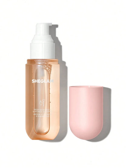 SHEGLAM - Fresh Sesh Brush & Sponge Shampoo-Pink