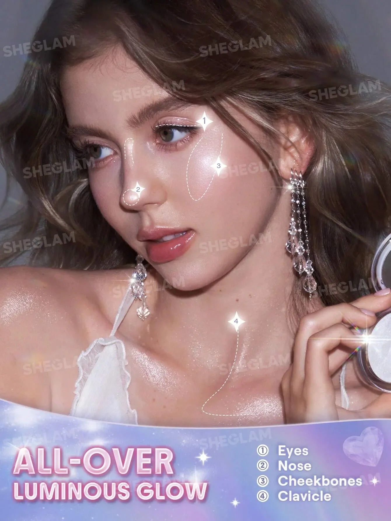 SHEGLAM - Crystal Intentions High Vibration Blushlighter