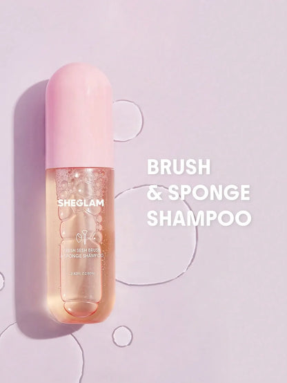 SHEGLAM - Fresh Sesh Brush & Sponge Shampoo-Pink